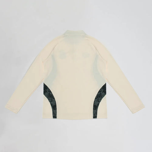 Blusa Santos 26/27 Treino Umbro Masculino - Off White+Preto