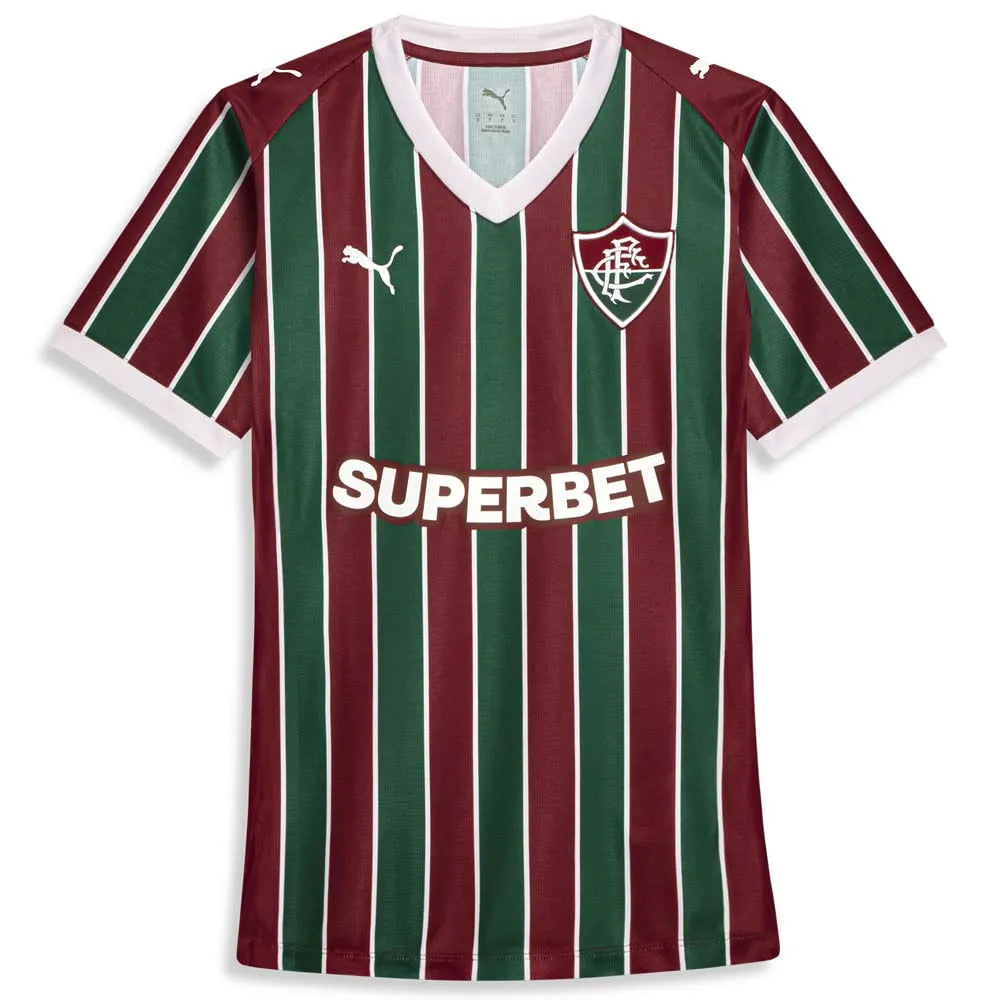 Camisa Fluminense Fem Torcedora Home OF1 2026 Puma